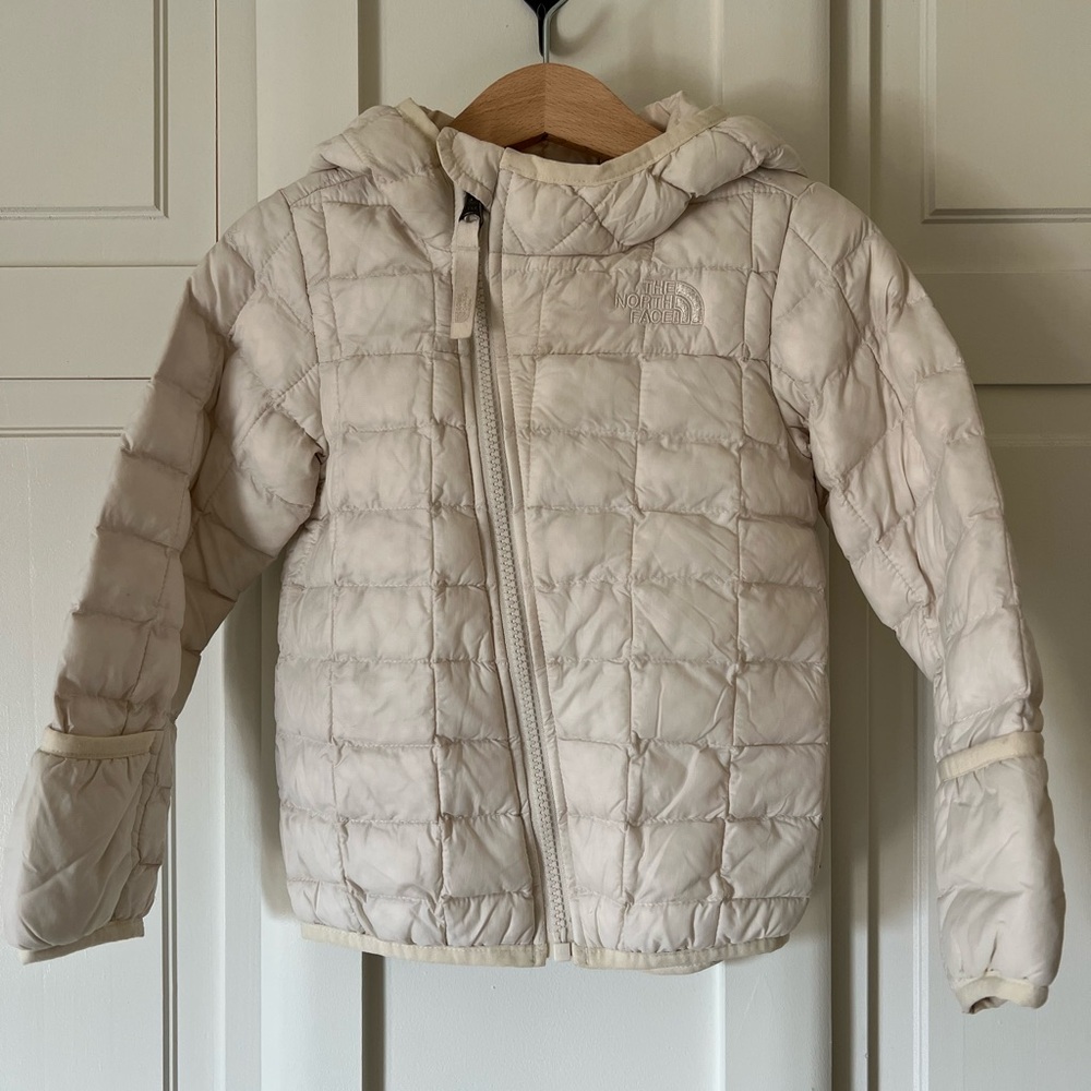 The North Face Cream Puffer Jacket